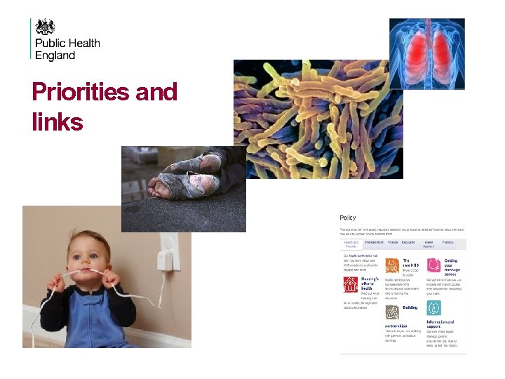 Priorities and links 