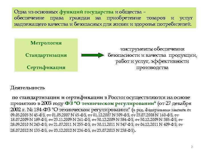 Одна из основных функций государства и общества – обеспечение права граждан на приобретение товаров