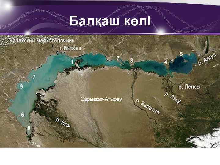 Балқаш көлі 