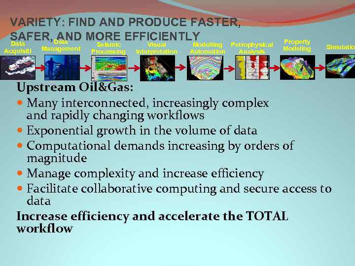 VARIETY: FIND AND PRODUCE FASTER, SAFER, Data MORE EFFICIENTLY AND Data Acquisiti on Management