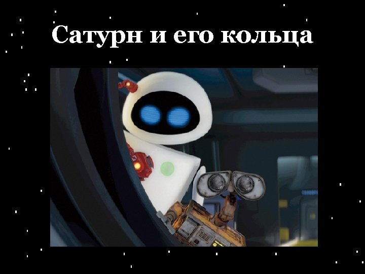 Сатурн и его кольца 