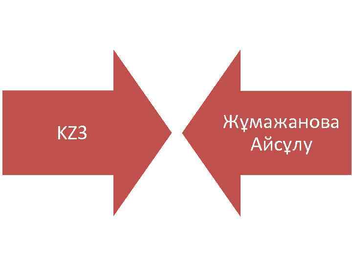 KZ 3 Жұмажанова Айсұлу 