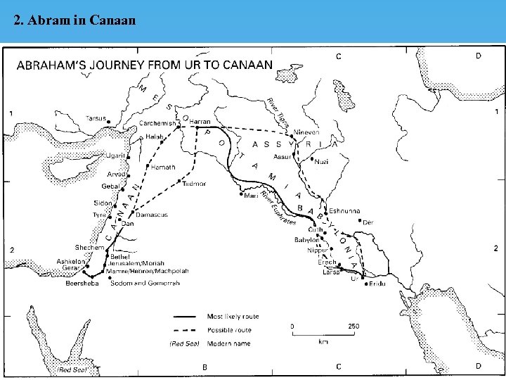 2. Abram in Canaan 