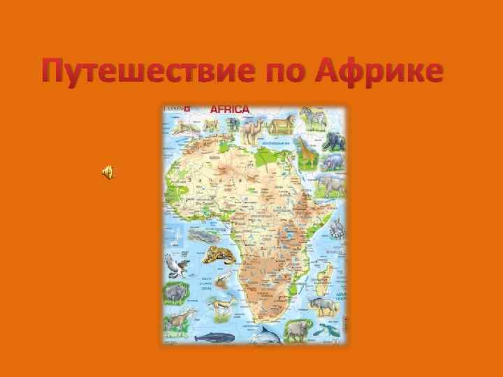 Путешествие по Африке 