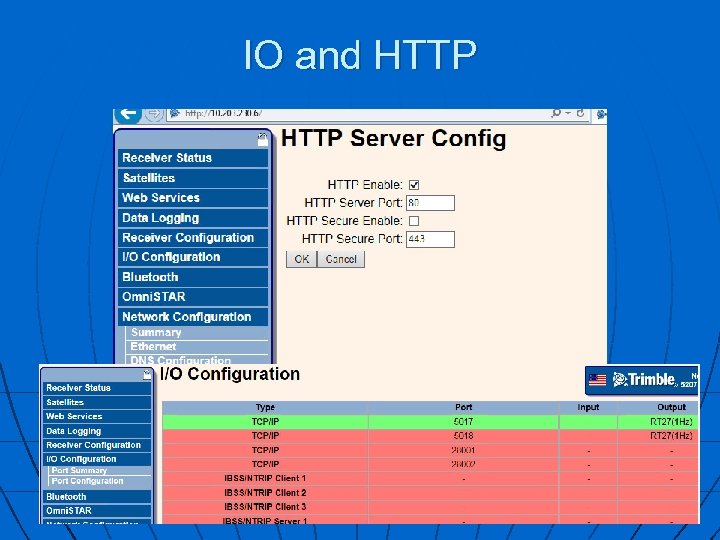 IO and HTTP 