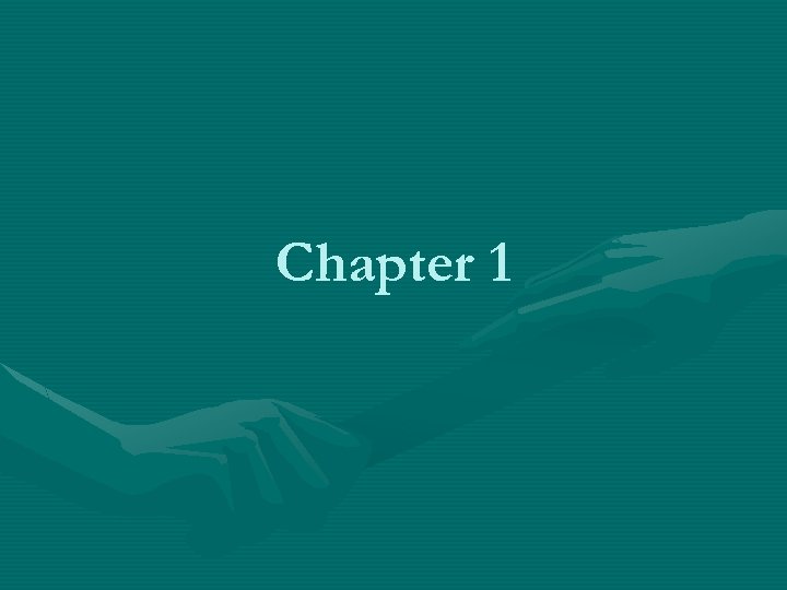 Chapter 1 