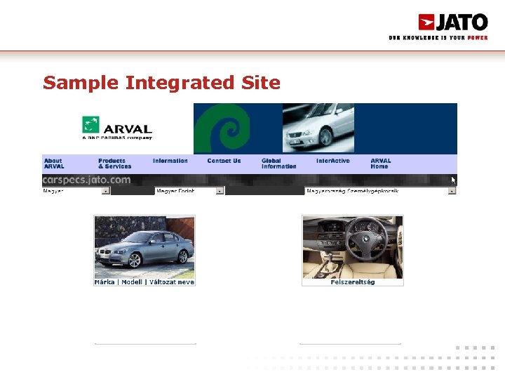 Sample Integrated Site 