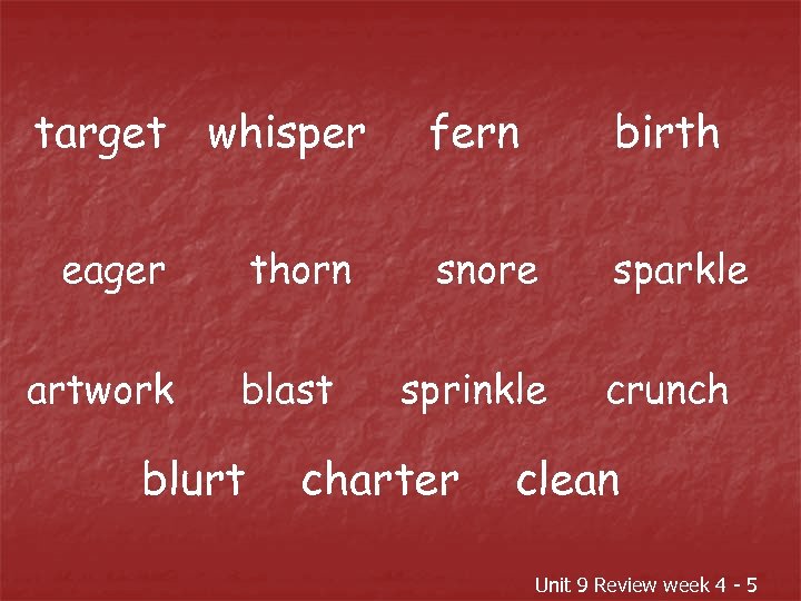 target whisper eager artwork thorn blast blurt fern birth snore sparkle sprinkle charter crunch