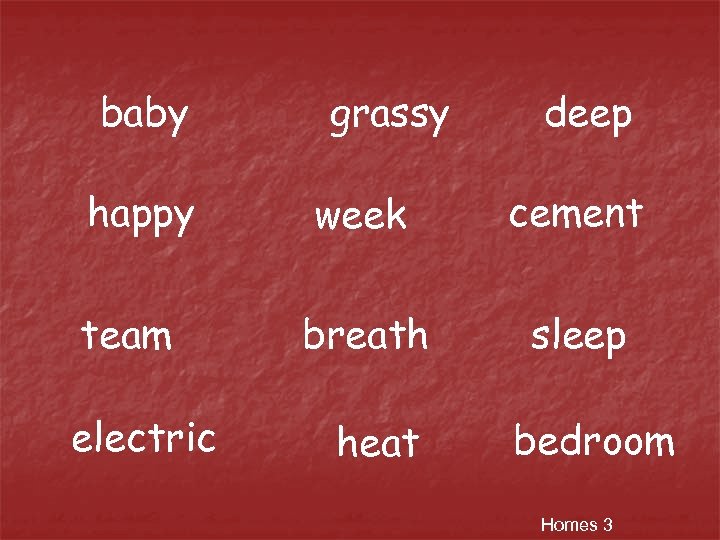 baby grassy deep happy week cement team breath sleep electric heat bedroom Homes 3