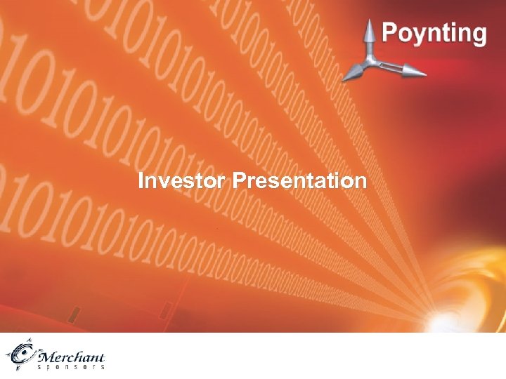 Investor Presentation 