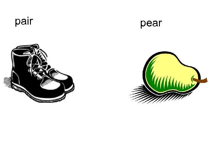 pair pear 