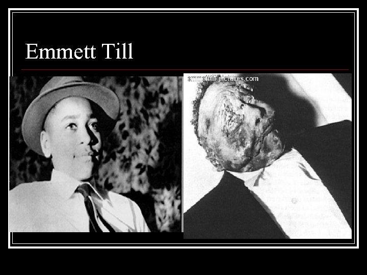 Emmett Till n 