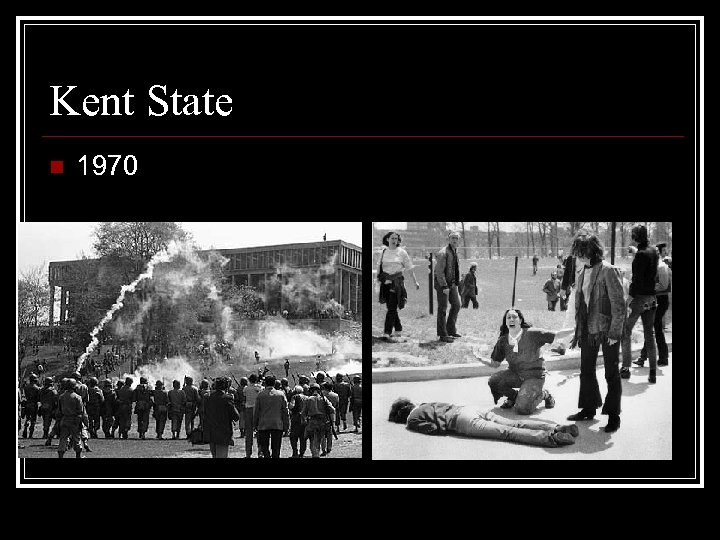 Kent State n 1970 