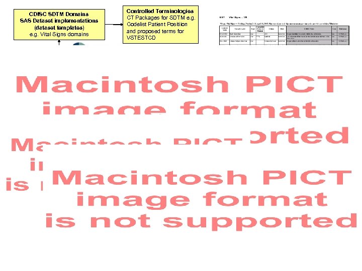 CDISC SDTM Domains SAS Dataset implementations (dataset templates) e. g. Vital Signs domains Controlled
