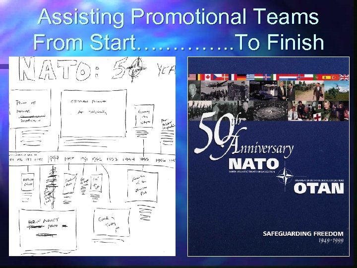 Assisting Promotional Teams From Start…………. . To Finish 