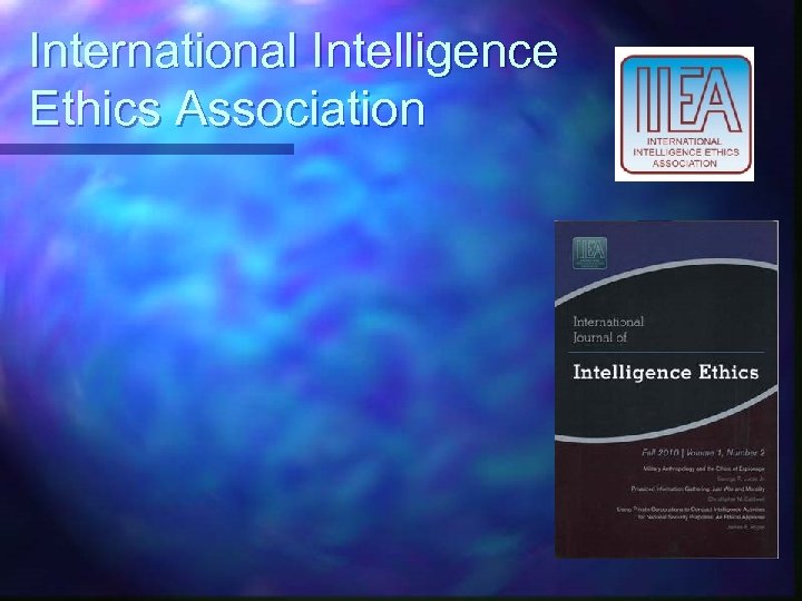 International Intelligence Ethics Association 