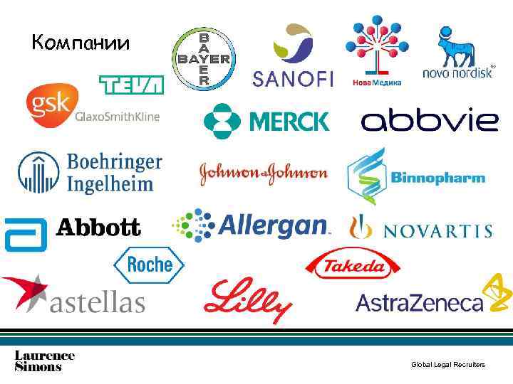 Компании Global Legal Recruiters 