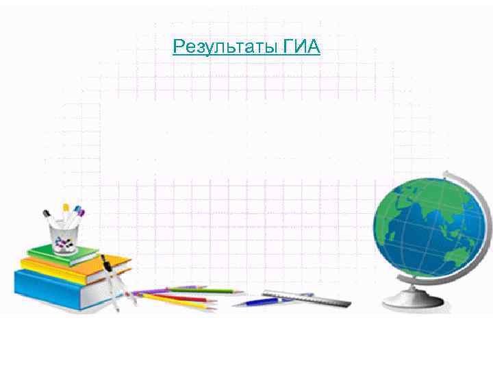 Результаты ГИА 