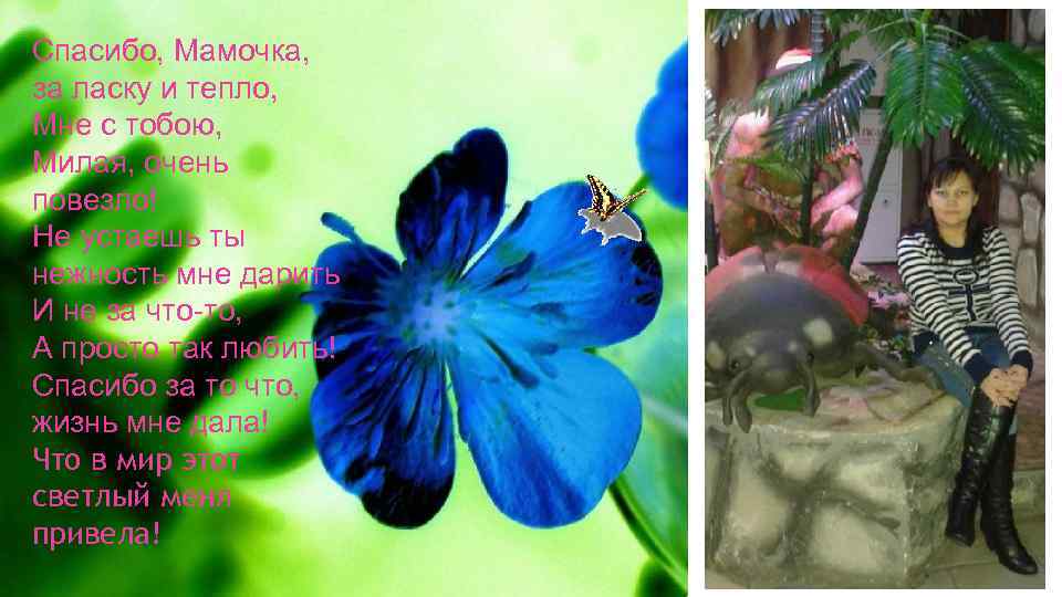 Спасибо, Мамочка, за ласку и тепло, Мне с тобою, Милая, очень повезло! Не устаешь