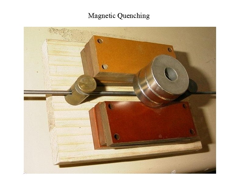 Magnetic Quenching 