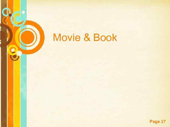 Movie & Book Free Powerpoint Templates Page 27 