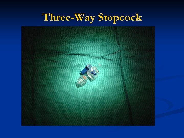 Three-Way Stopcock 