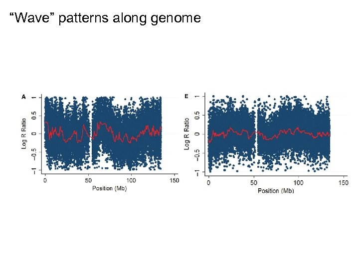 “Wave” patterns along genome 