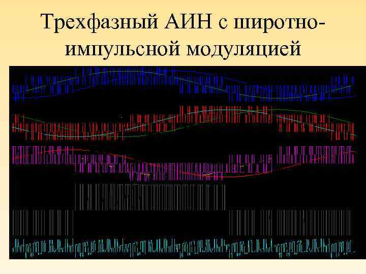 Трехфазный АИН с широтноимпульсной модуляцией 