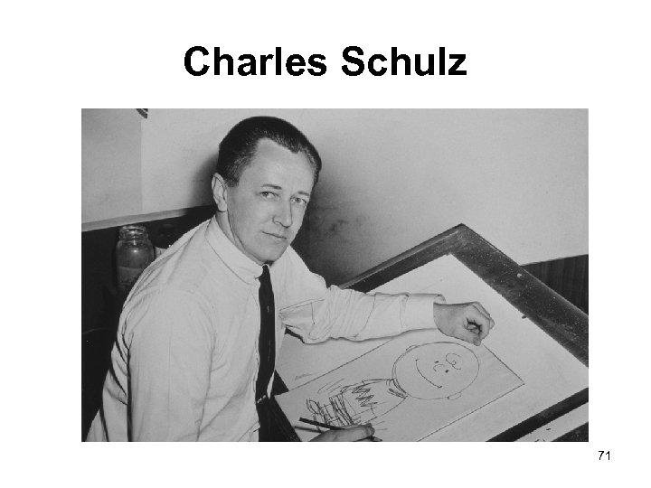 Charles Schulz 71 