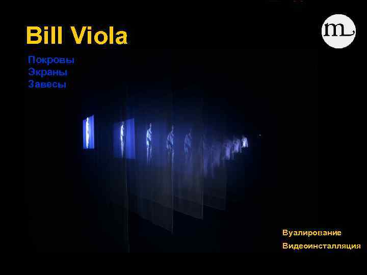 Bill Viola Покровы Экраны Завесы Вуалирование Видеоинсталляция 
