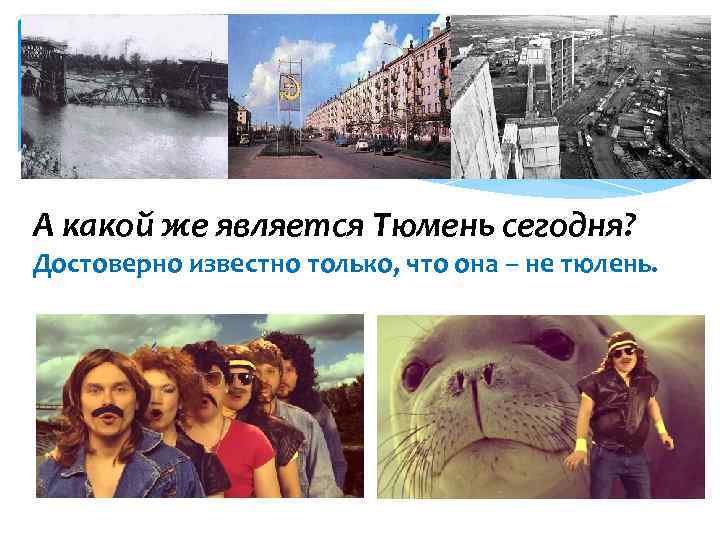 А какой же является Тюмень сегодня? Достоверно известно только, что она – не тюлень.