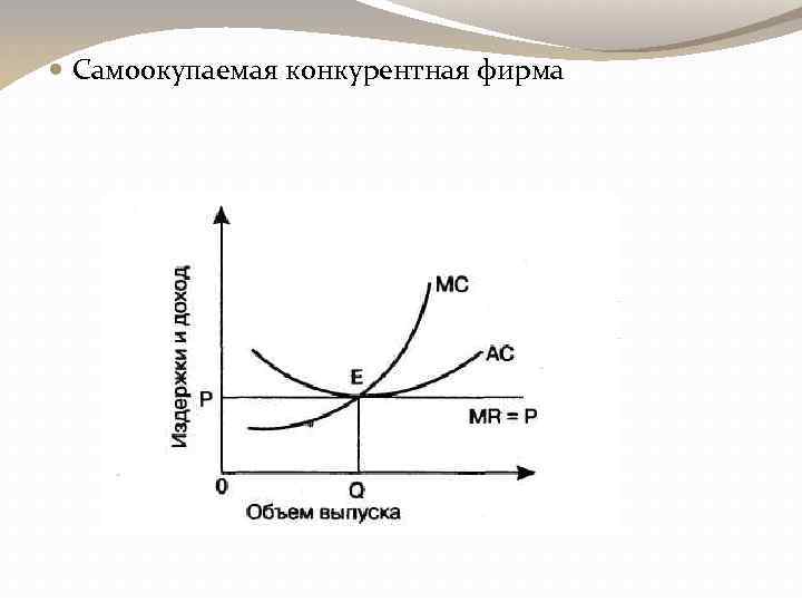  Самоокупаемая конкурентная фирма 