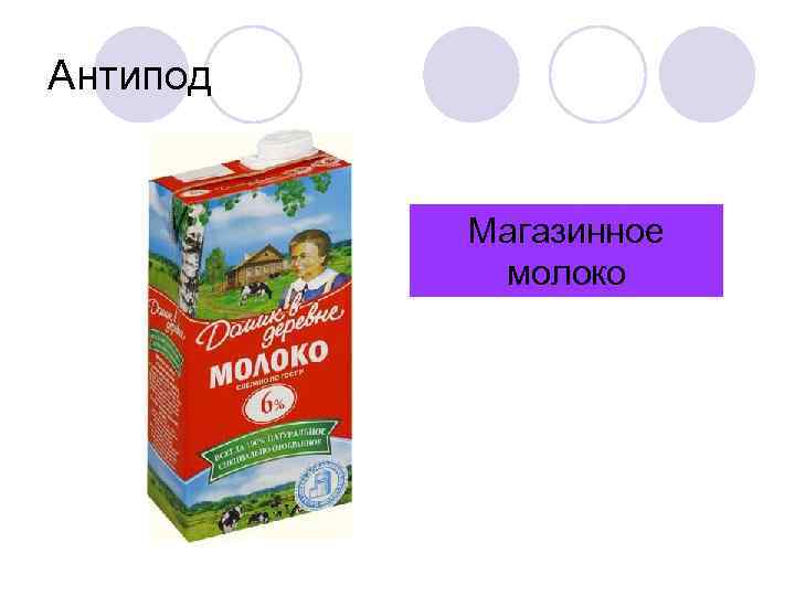 Антипод Магазинное молоко 