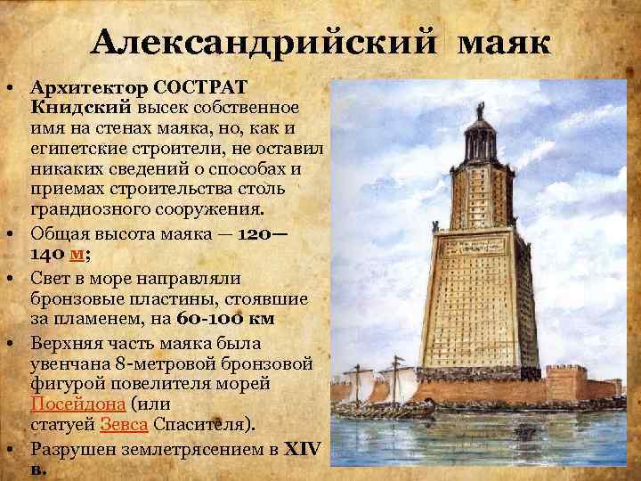 Проект фаросский маяк