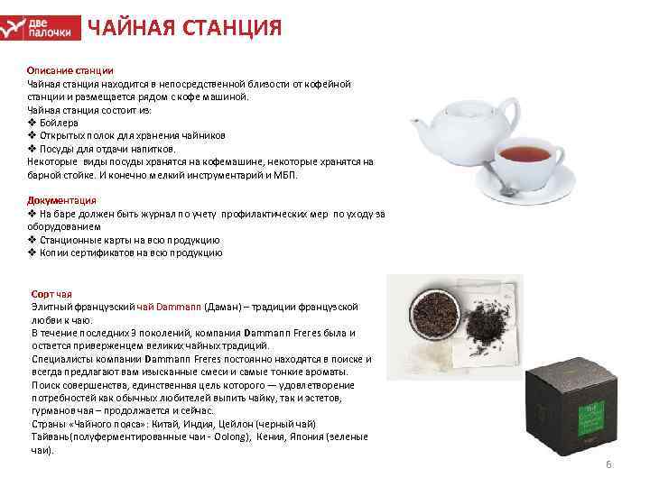 ЧАЙНАЯ СТАНЦИЯ Описание станции Чайная станция находится в непосредственной близости от кофейной станции и