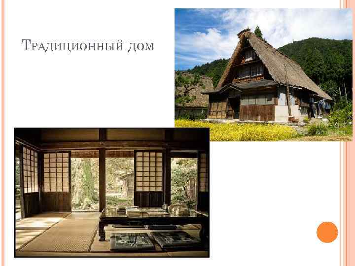 ТРАДИЦИОННЫЙ ДОМ 