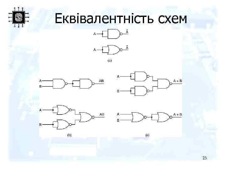 Еквівалентність схем 23 