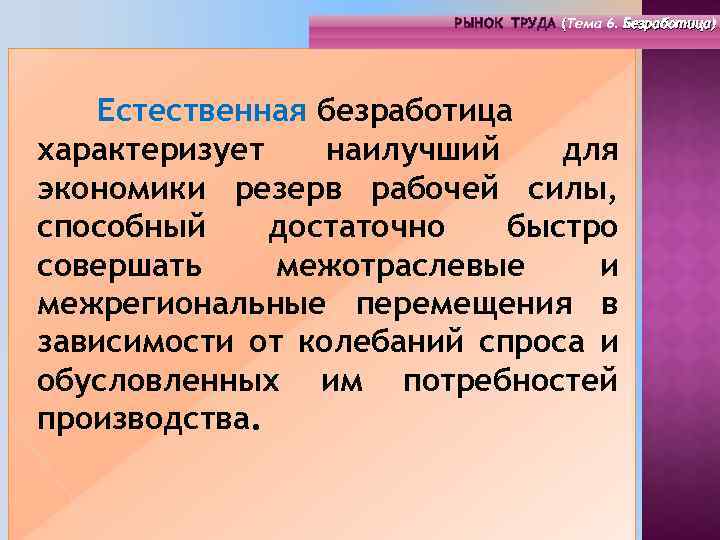 Составьте план по теме рынок труда и безработица