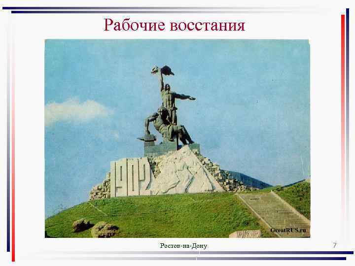 Рабочие восстания Ростов-на-Дону 7 
