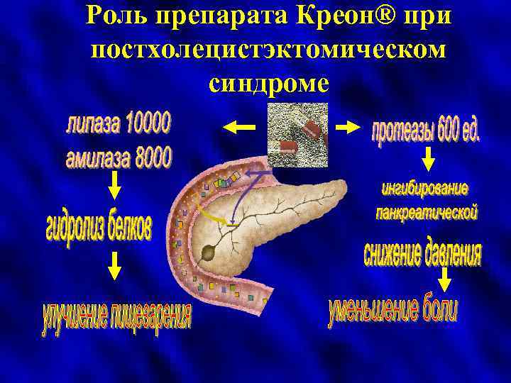 Роль препарата Креон® при постхолецистэктомическом синдроме 