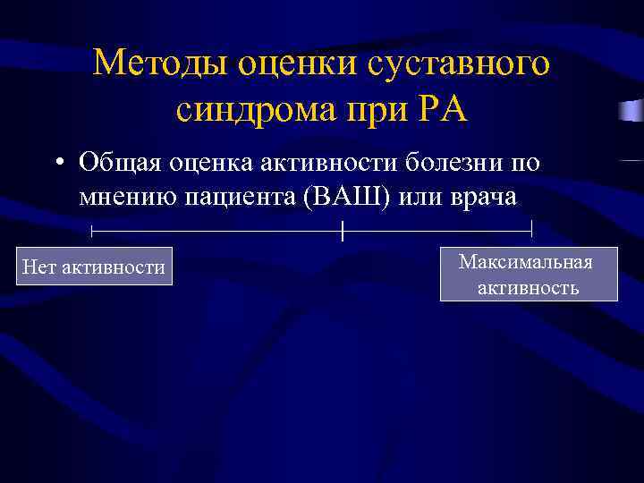 Суставной синдром презентация