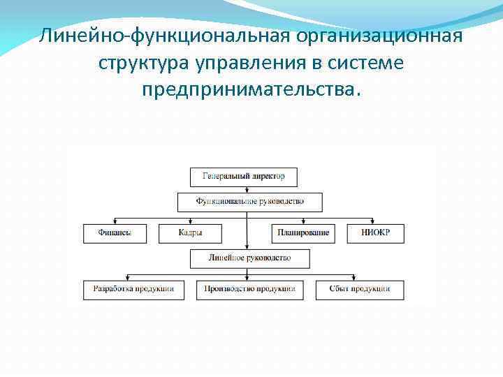 Структура линейно функционального типа