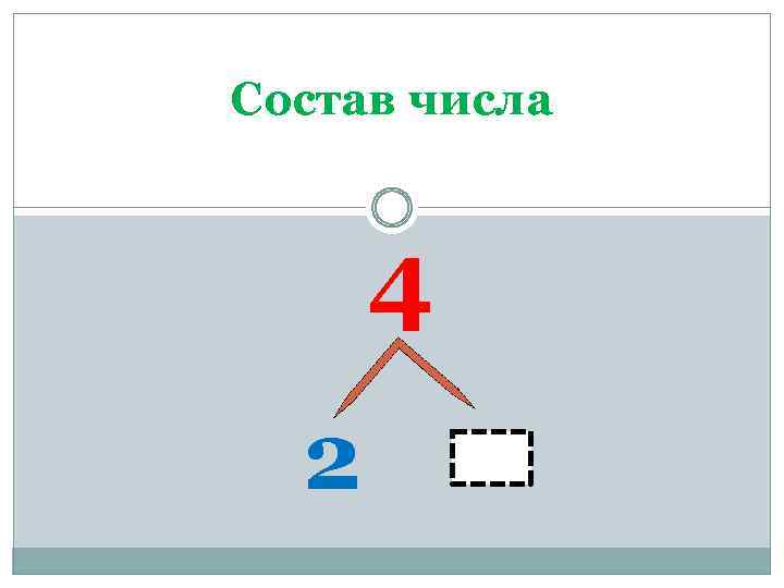 Состав числа 4 2 