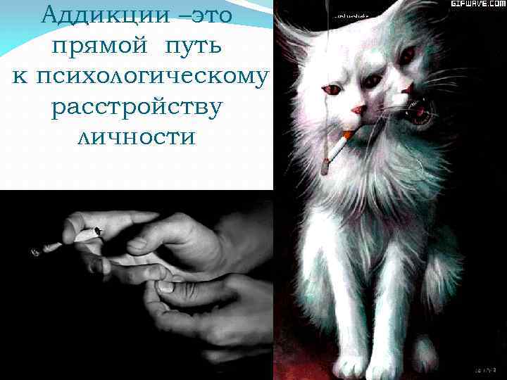 Аддикции –это прямой путь к психологическому расстройству личности 
