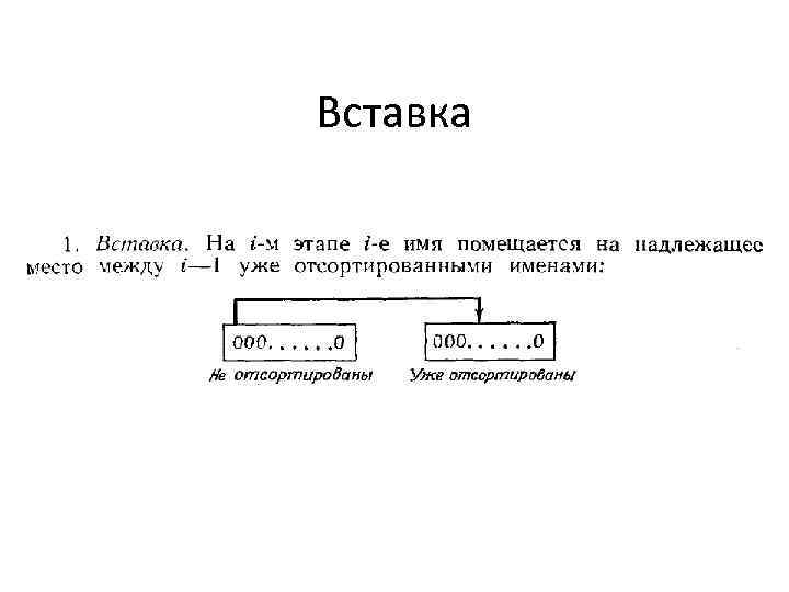 Вставка 