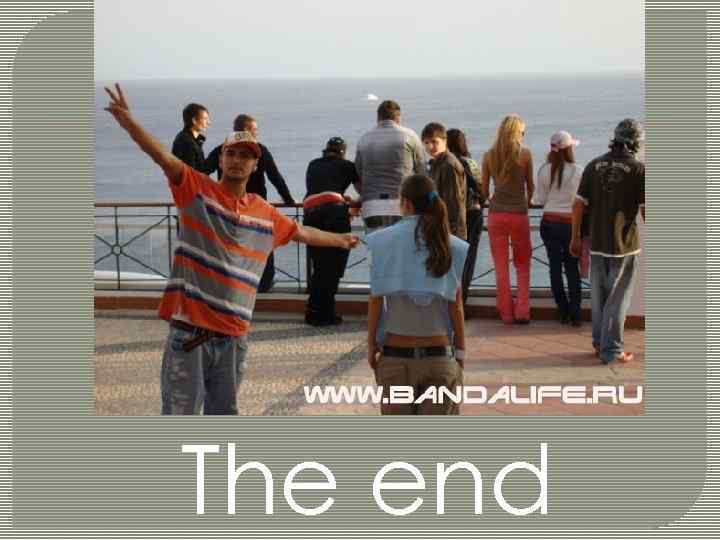 The end 