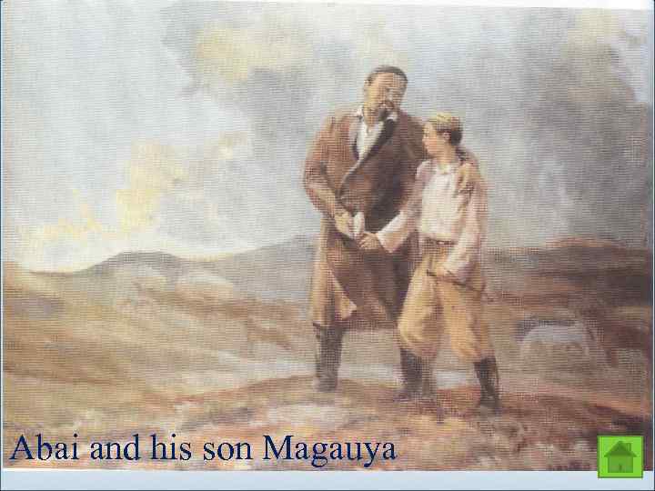 Abai and his son Magauya 