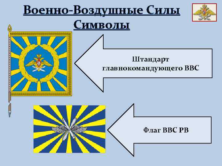 Военно-Воздушные Силы Символы Штандарт главнокомандующего ВВС Флаг ВВС РВ 