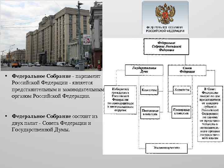 Парламент законодательный и представительный орган