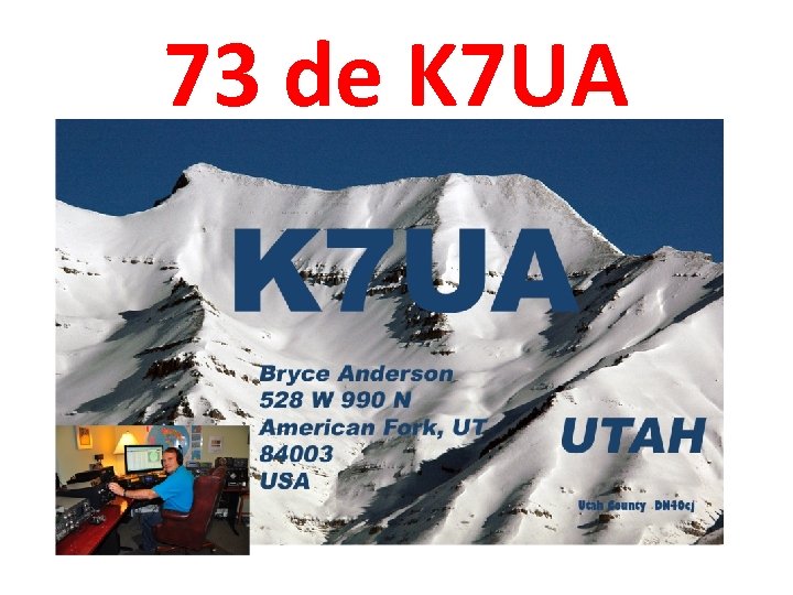 73 de K 7 UA 